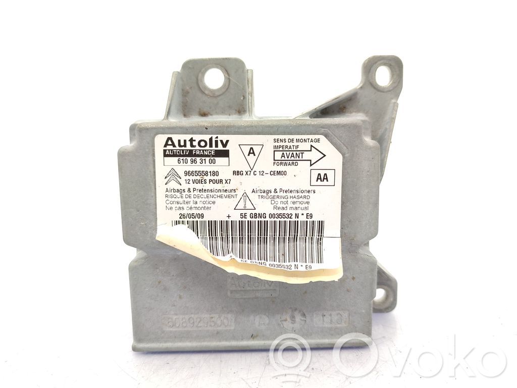 Citroen C5 Unitate/modul de comandă airbaguri 