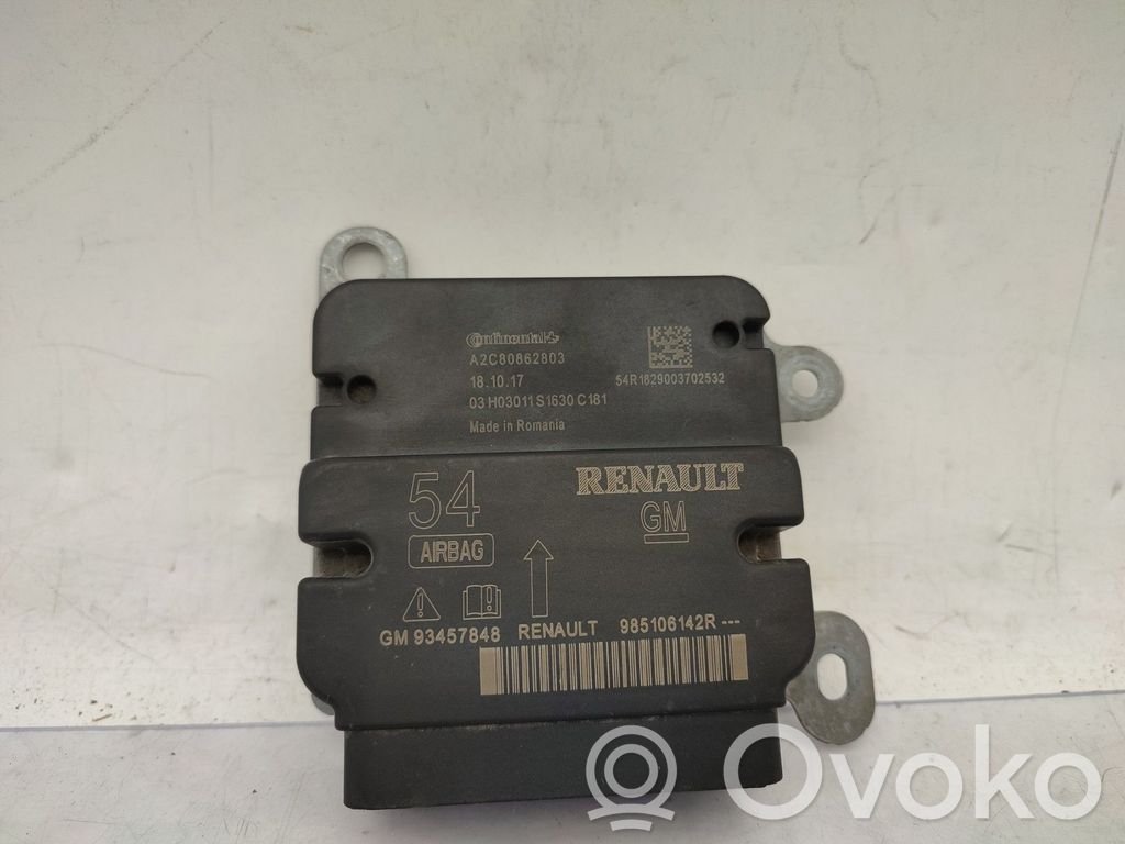 Fiat Talento Airbag control unit/module 