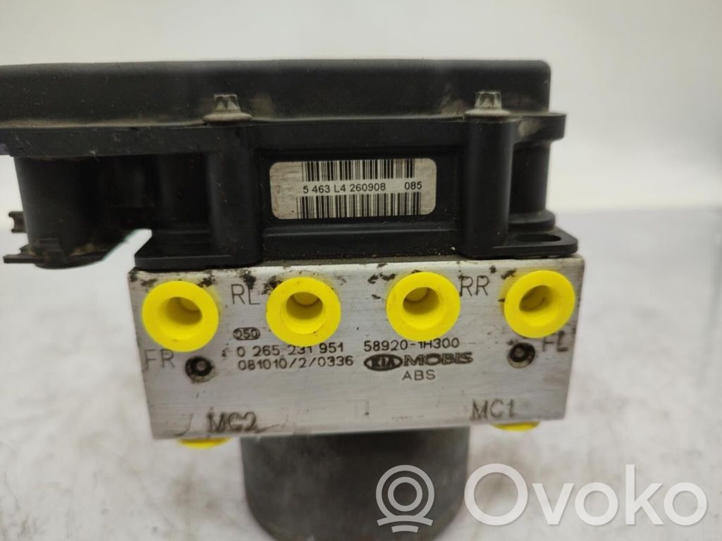 Блок ABS   589201H6B0