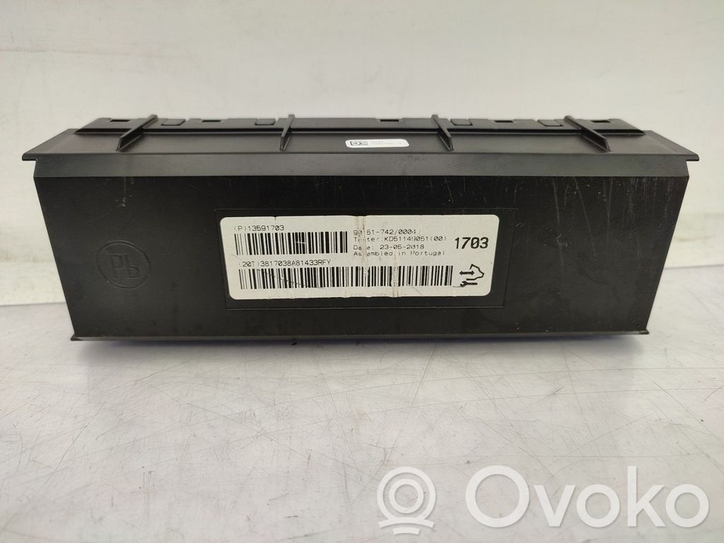 Opel Zafira C Alte unități/module de control 