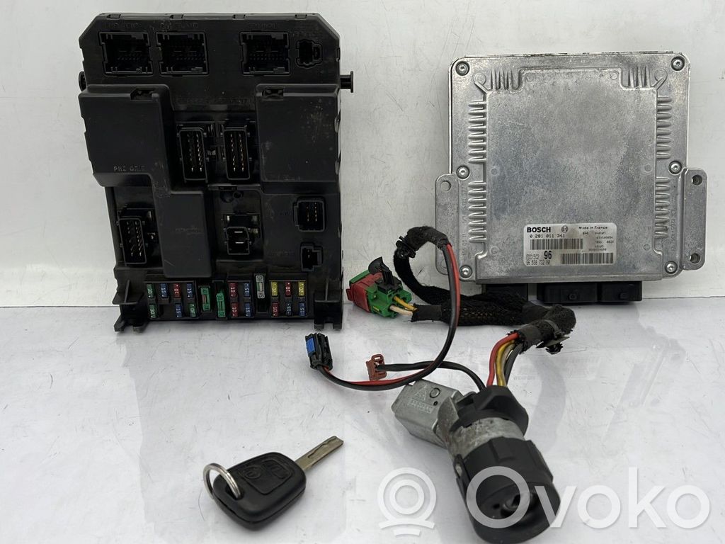 Peugeot 307 Engine ECU kit and lock set 