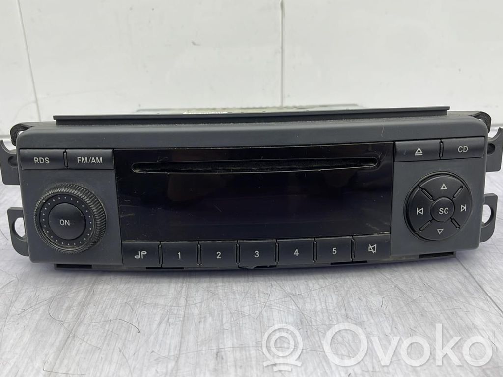 Smart ForFour I Unidad delantera de radio/CD/DVD/GPS 
