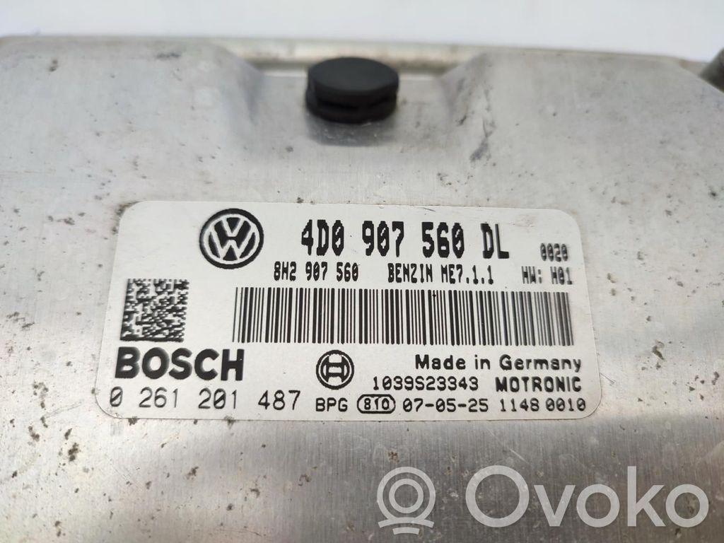 Sterownik / Moduł ECU   4D0907560DL