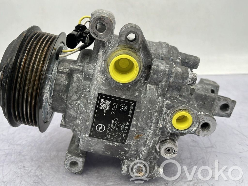 Opel Astra K Klimakompressor Pumpe 