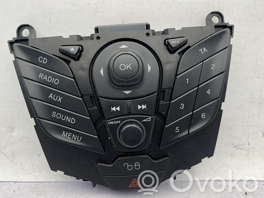 Ford Fiesta Moldura de la unidad delantera de radio/GPS 