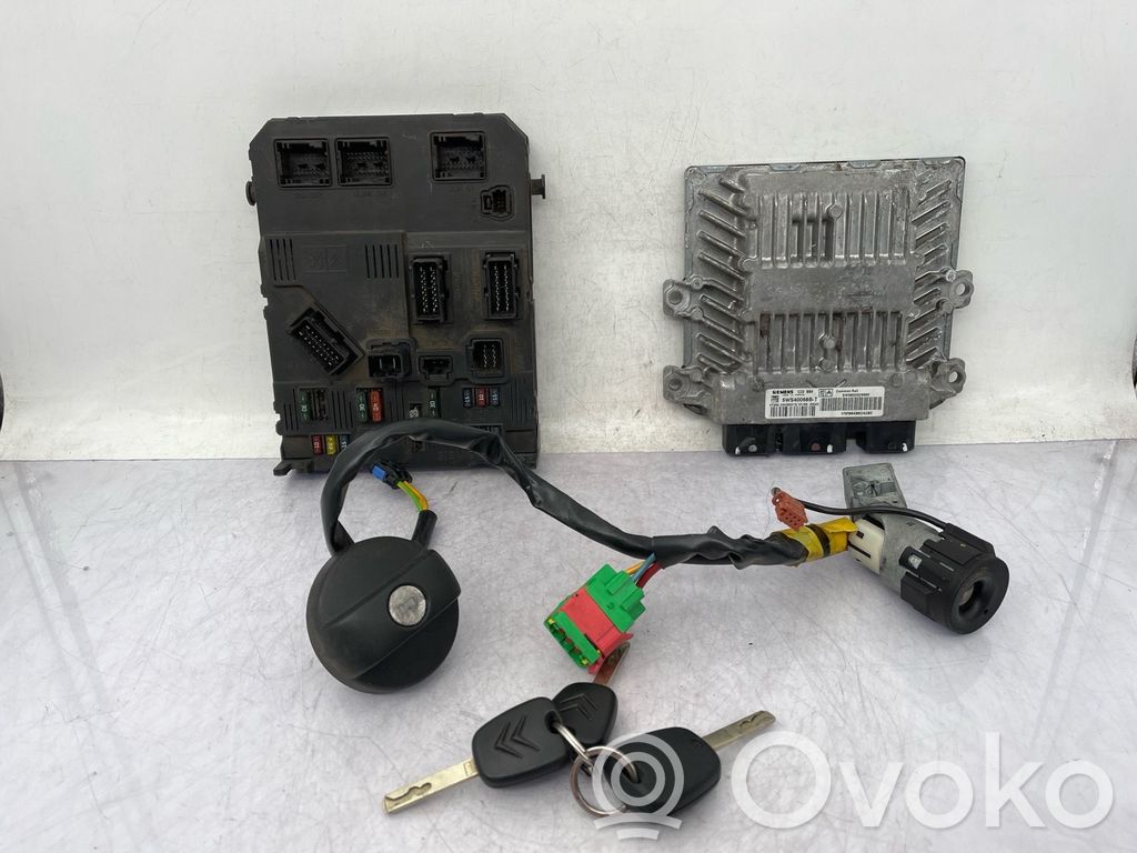 Citroen C3 Kit centralina motore ECU e serratura 