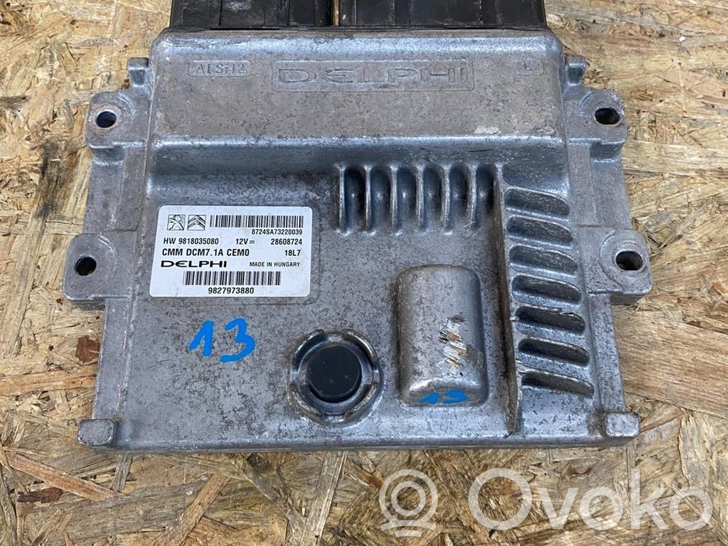 Engine control unit/module   9827973880