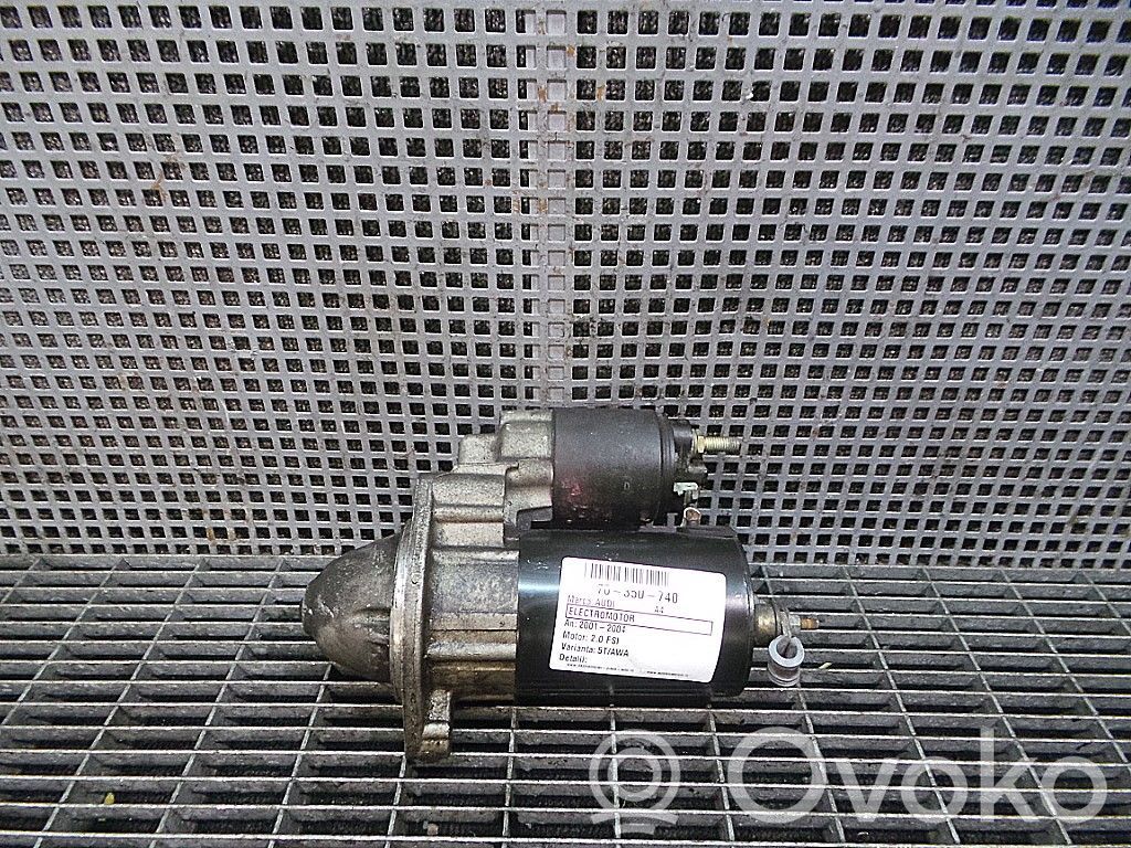 Audi A4 S4 B6 8E 8H Starteris 