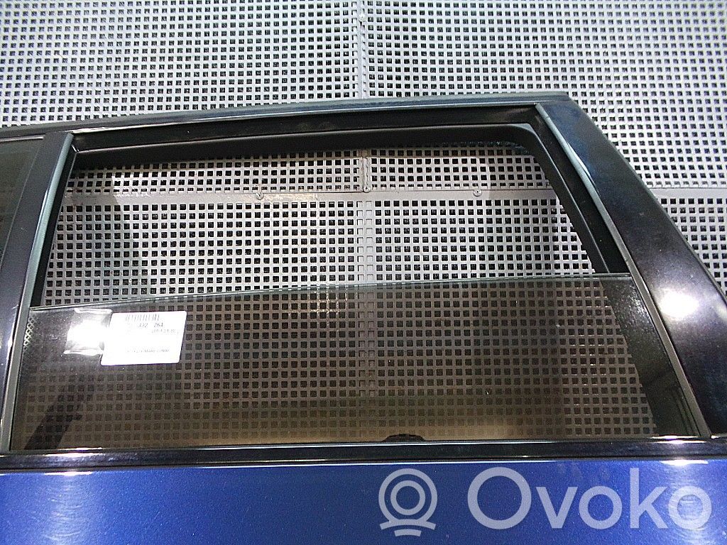 Rear door window glass