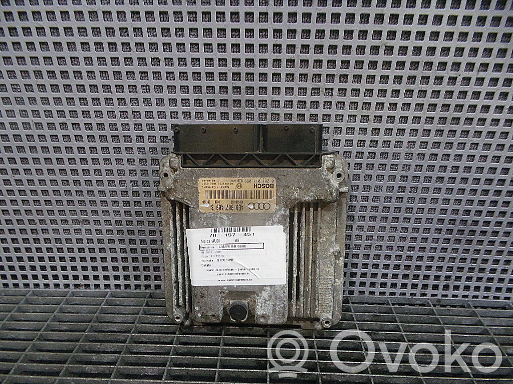 Motorsteuergerät/-modul   4E0907409B