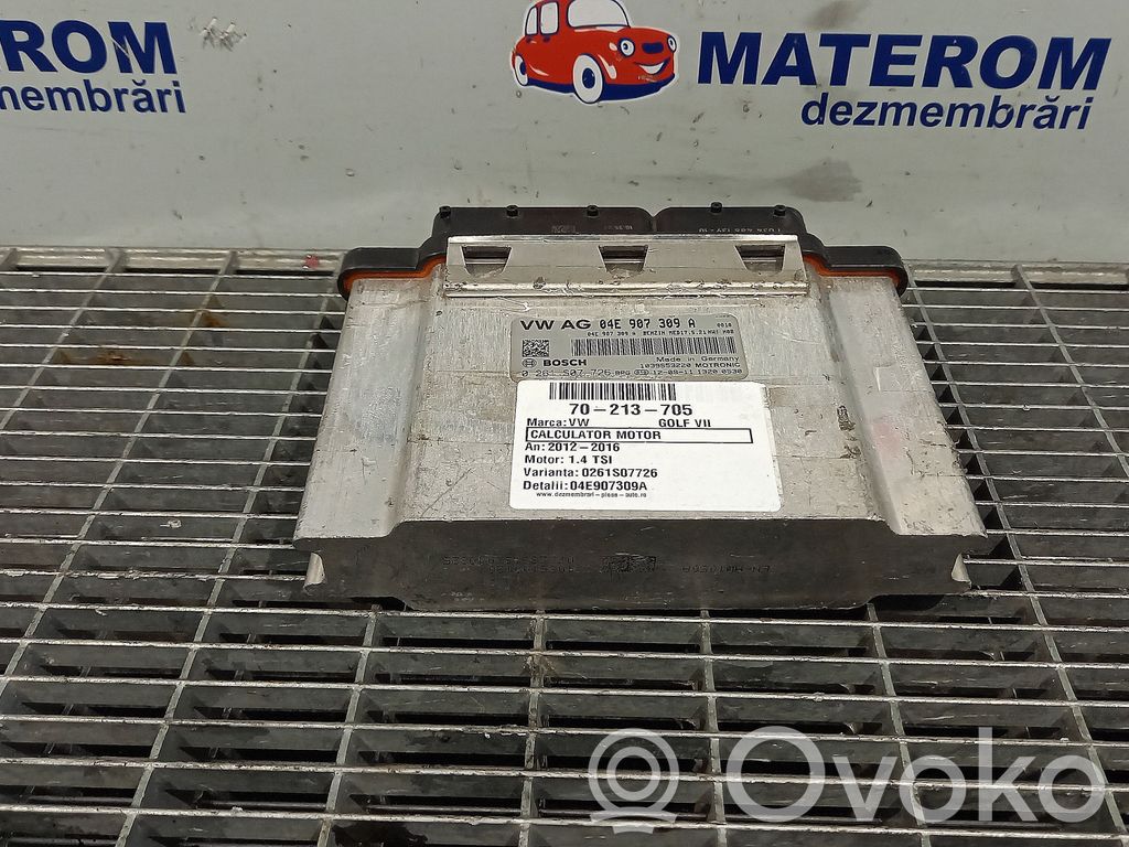 Engine control unit/module   04E907309A