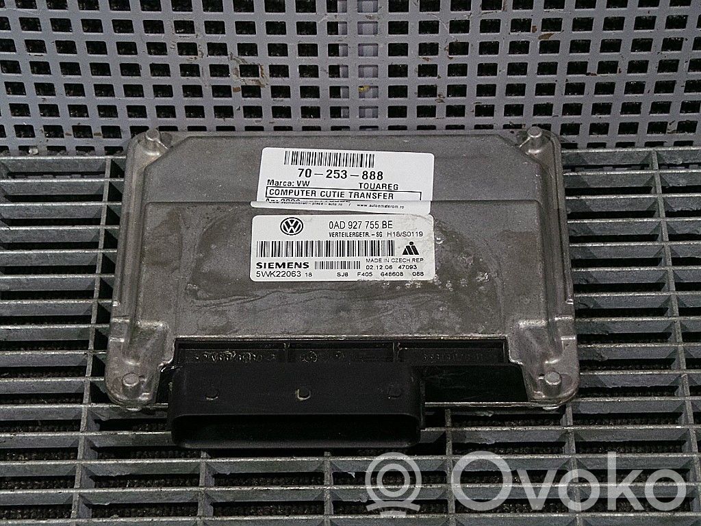 Volkswagen Touareg I Centralina/modulo ECU ripartitore di coppia