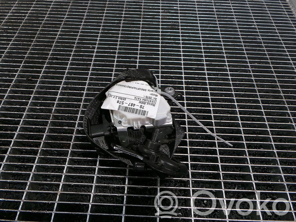 BMW 3 F30 F35 F31 Cintura di sicurezza anteriore