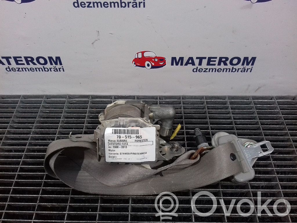 Subaru Forester SH Cinturón delantero 