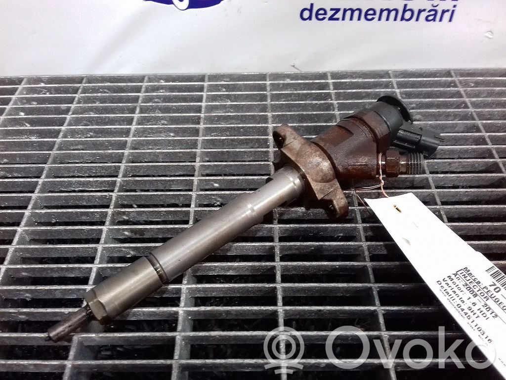 Peugeot Partner Inyector de combustible 