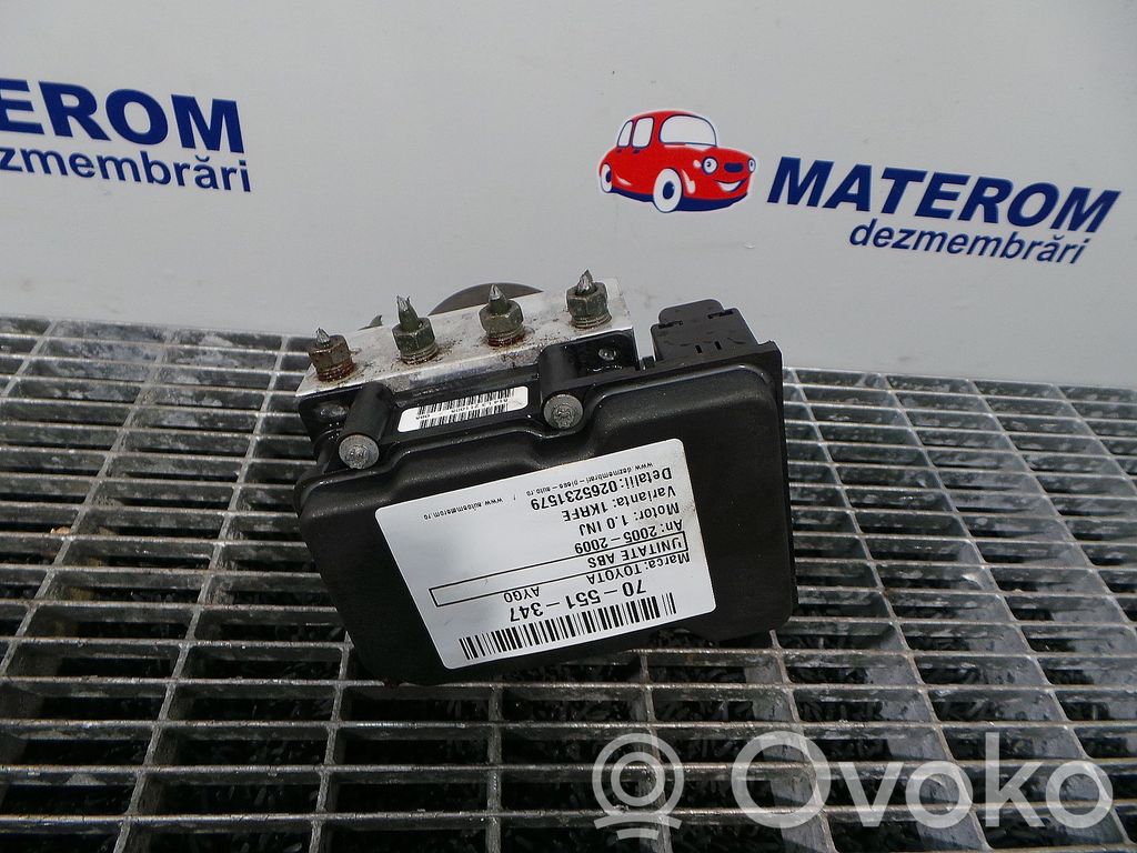 Toyota Aygo AB10 Bomba de ABS 