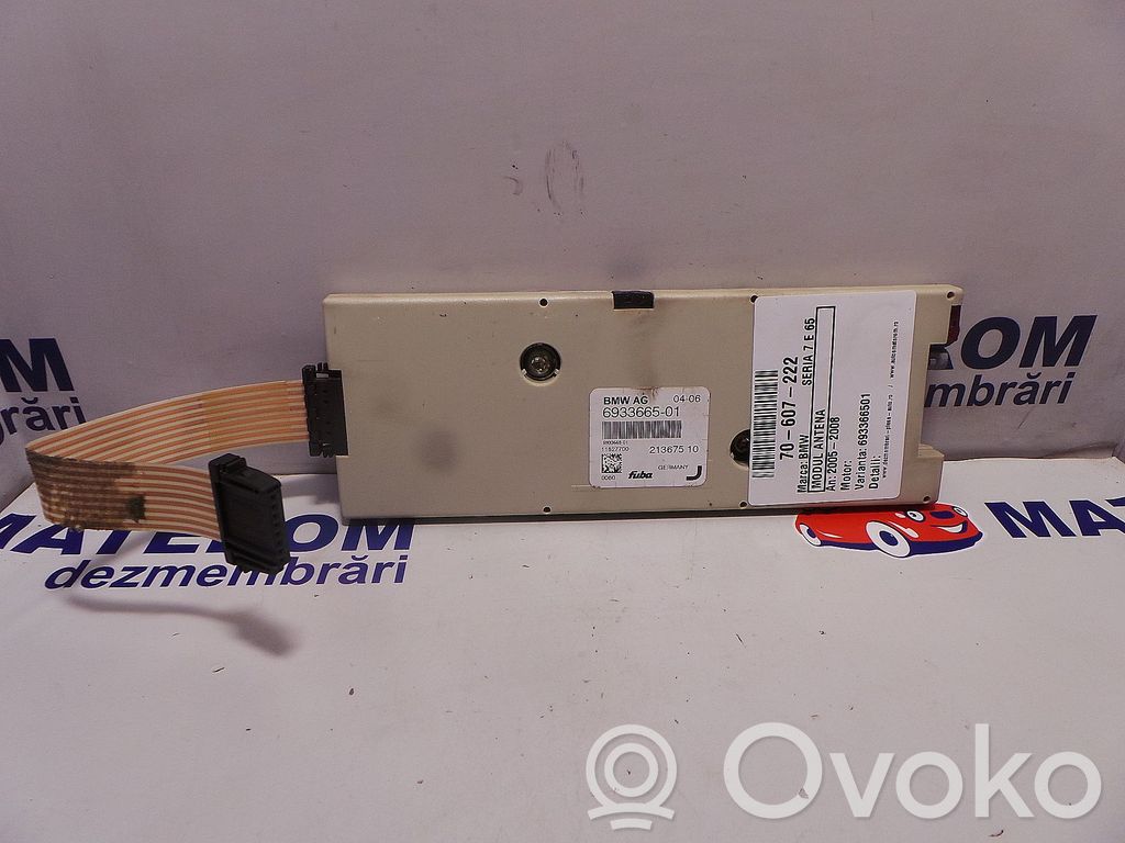 BMW 7 E65 E66 Aerial antenna amplifier 