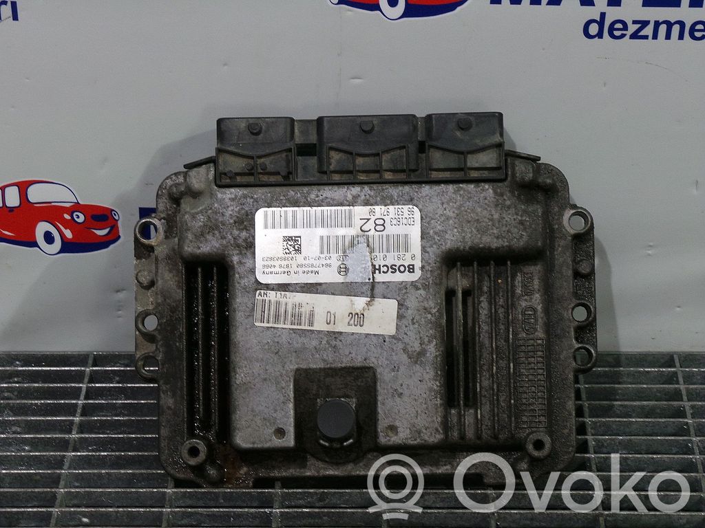 Peugeot 206 Engine control unit/module 