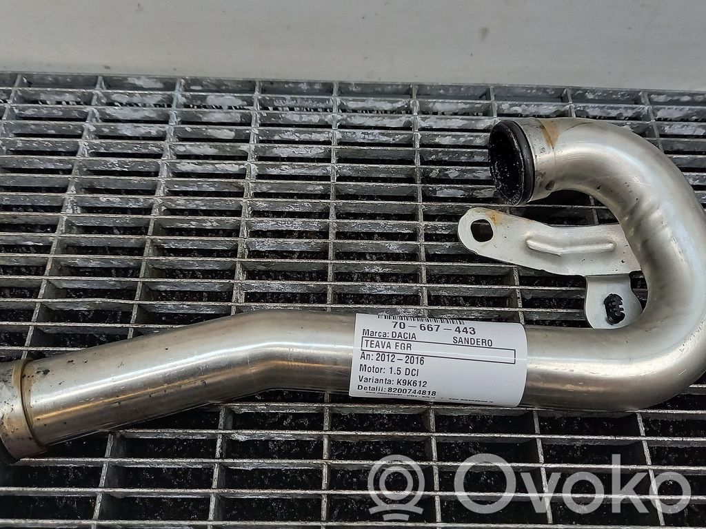 Dacia Sandero II EGR vožtuvas 