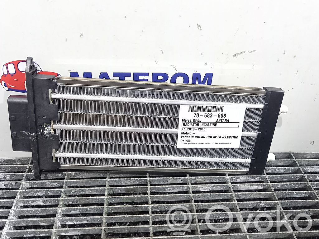Opel Antara Electric cabin heater radiator 