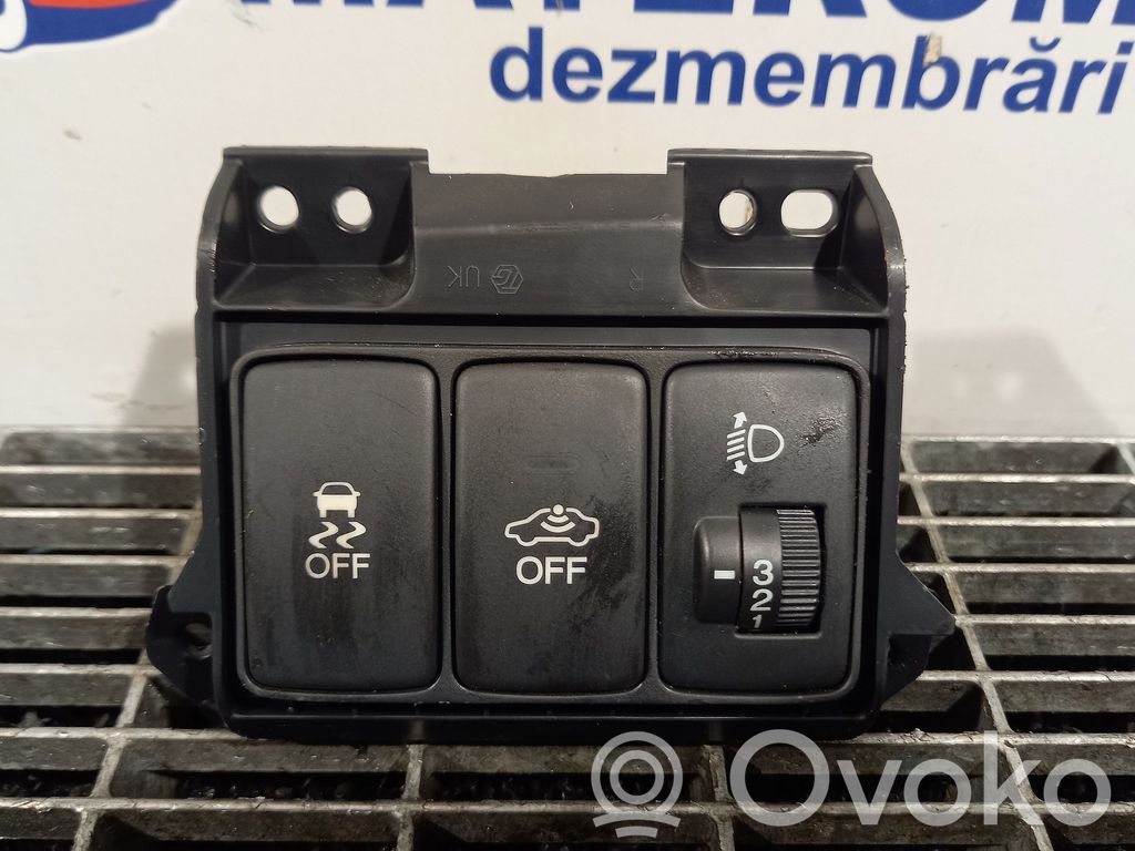 Honda Civic IX Bouton commande réglage hauteur de phares 