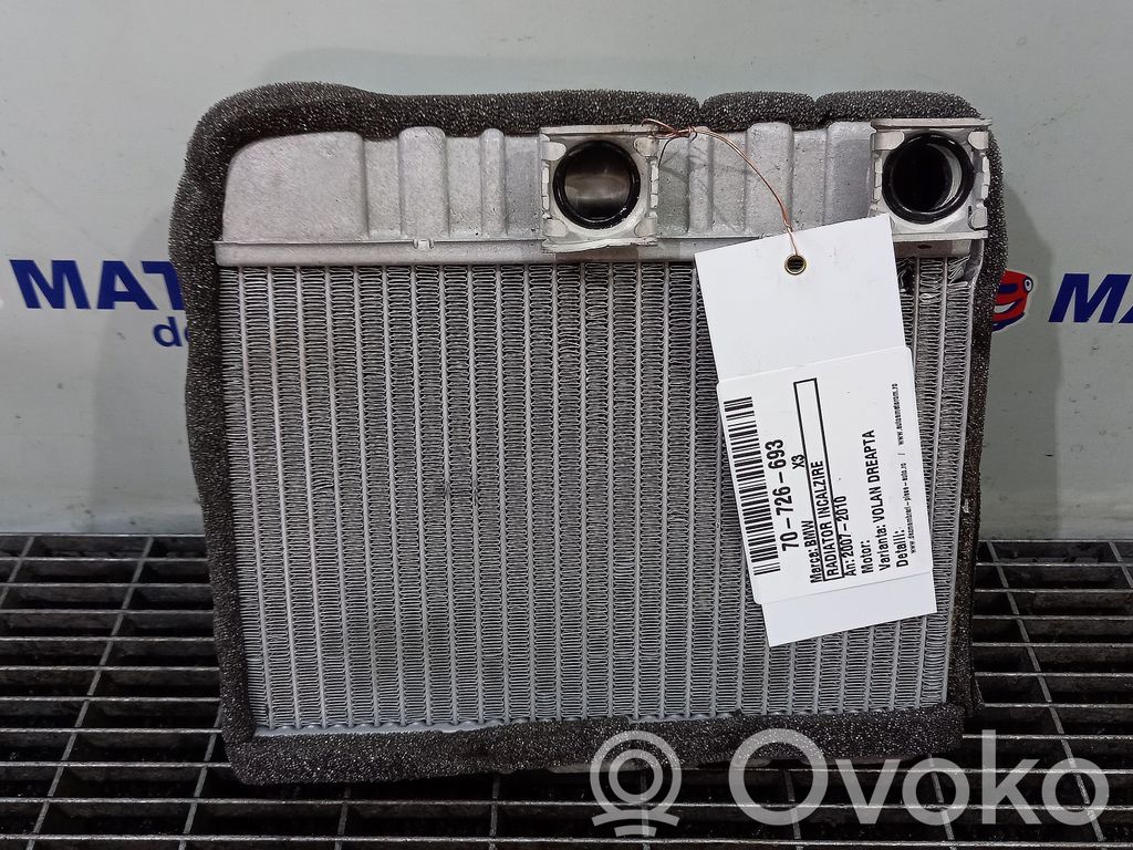 BMW X3 E83 Elektrinis salono pečiuko radiatorius 