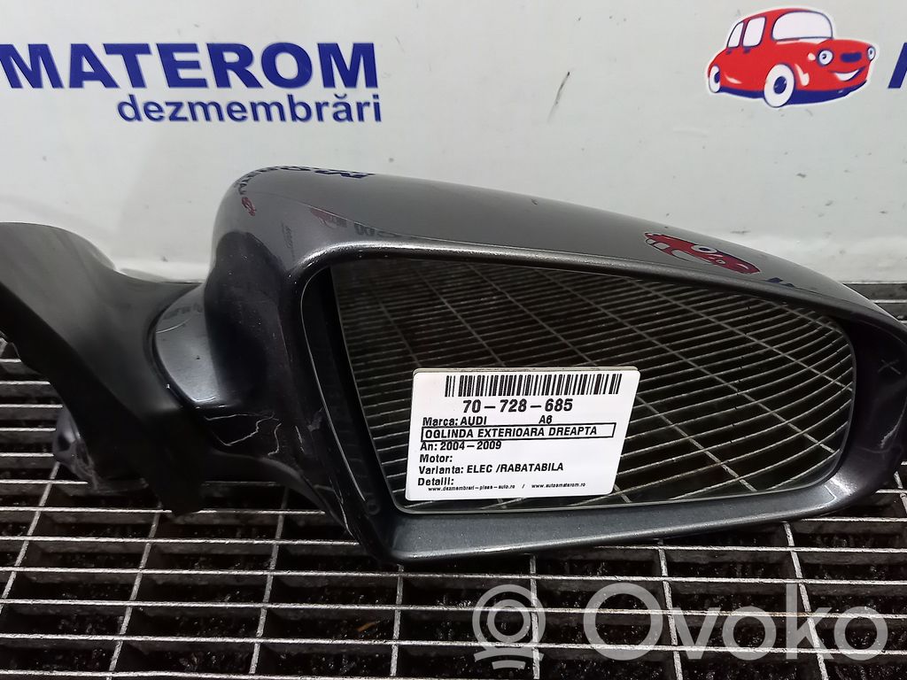 Audi A6 S6 C6 4F Oglindă electrică ușă față 