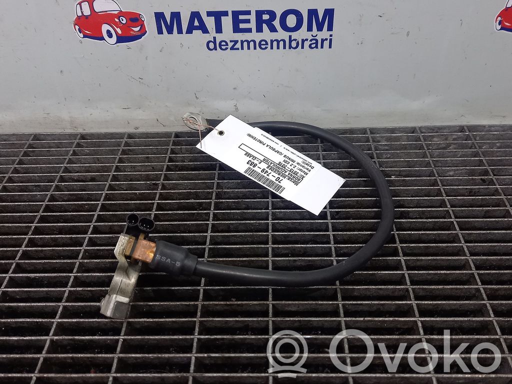 Mercedes-Benz E W212 Cable positivo (batería) 