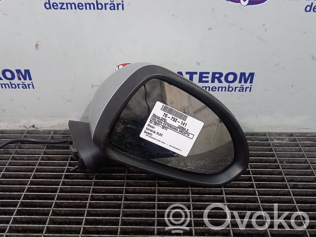 Opel Corsa D Specchietto retrovisore elettrico portiera anteriore