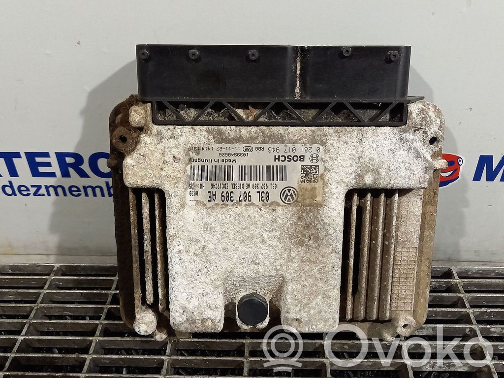 Sterownik / Moduł ECU   03L907309AE