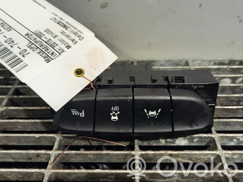 Opel Astra K Interruptor del sensor de aparcamiento (PDC) 