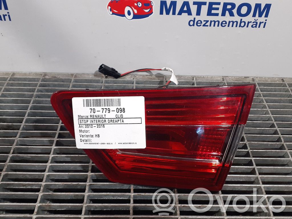Renault Clio IV Takaluukun takavalot 