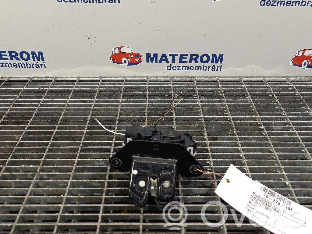 Mazda 2 Tailgate/trunk/boot lock/catch/latch 