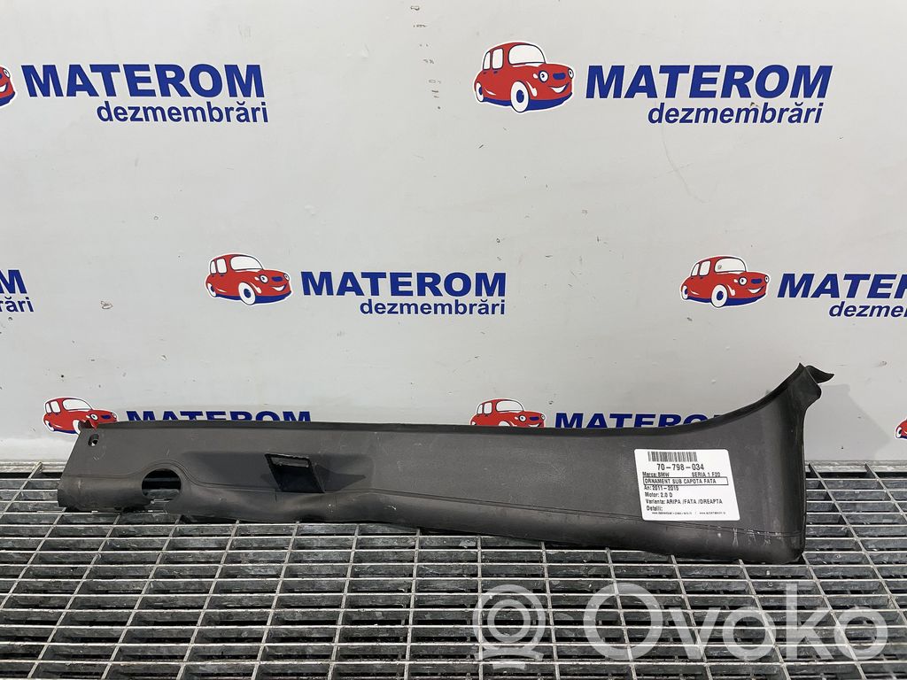 BMW 1 F20 F21 Izolare fonică perete frontal 