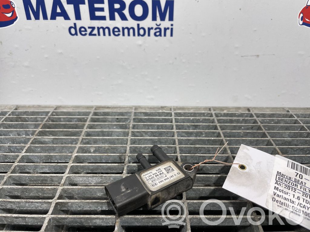 Seat Toledo IV (NH) Abgasdrucksensor Differenzdrucksensor 