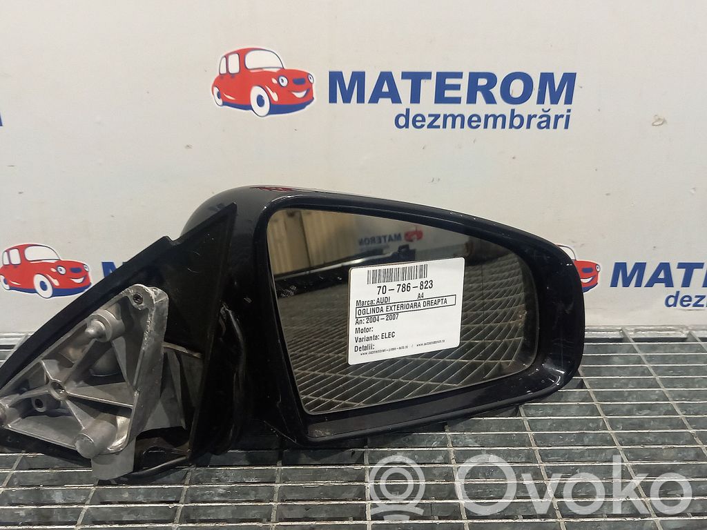 Audi A4 S4 B7 8E 8H Etuoven sähköinen sivupeili