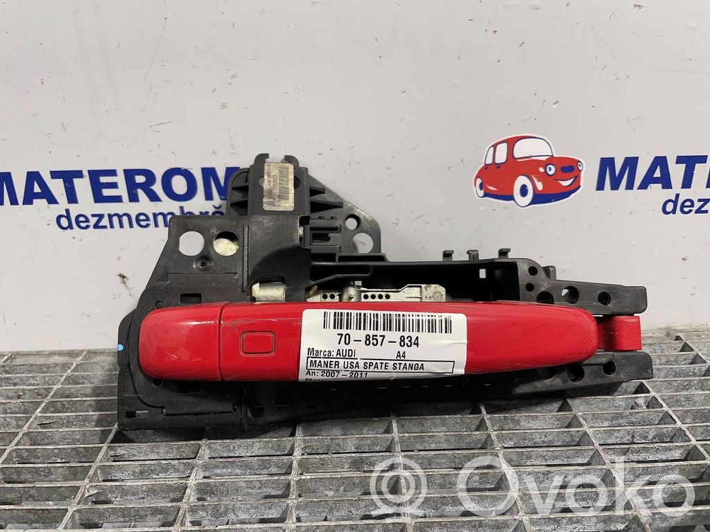 Audi A4 S4 B8 8K Manecilla externa puerta trasera 