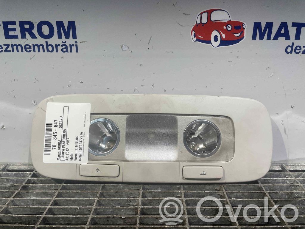 Skoda Octavia Mk3 (5E) Illuminazione sedili anteriori 