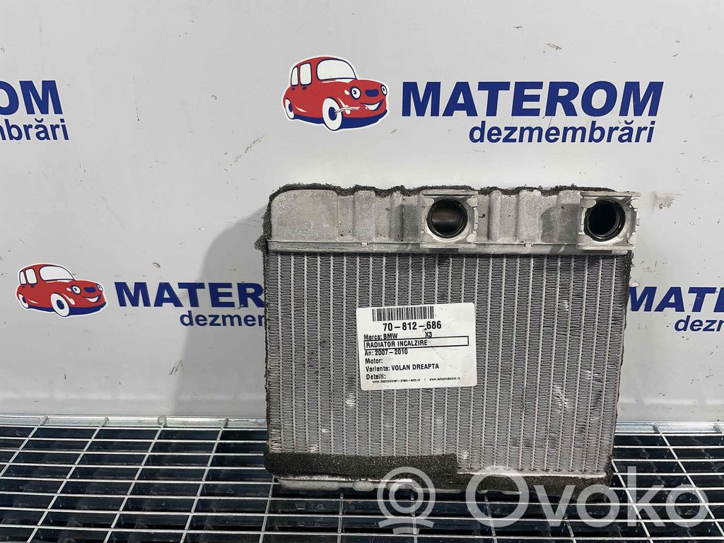BMW X3 E83 Elektrinis salono pečiuko radiatorius 