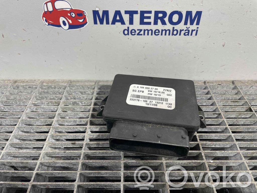 Module de commande de frein à main   A1669002700