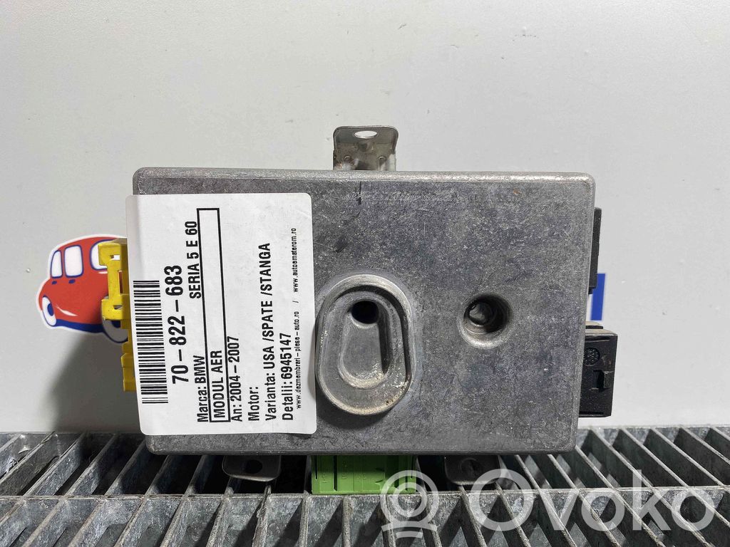 BMW 5 E60 E61 Unitate/modul de comandă airbaguri 