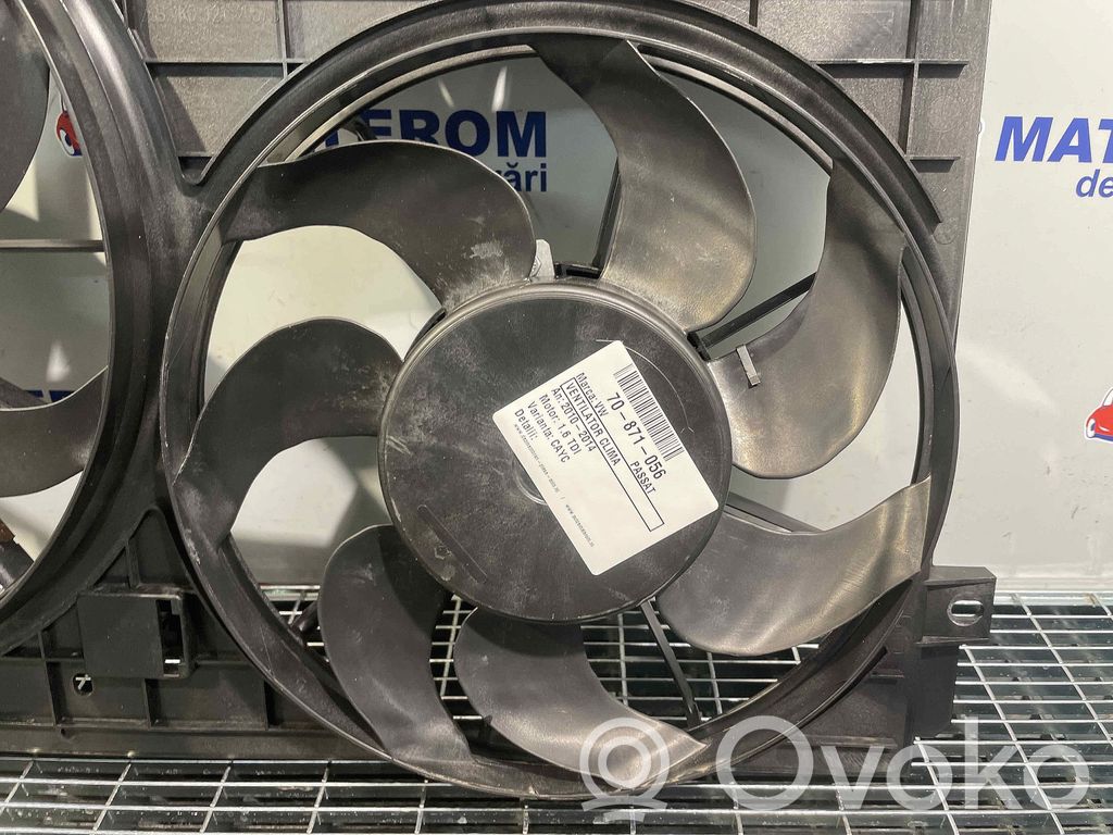 Volkswagen PASSAT B7 Ventilador viscoso 