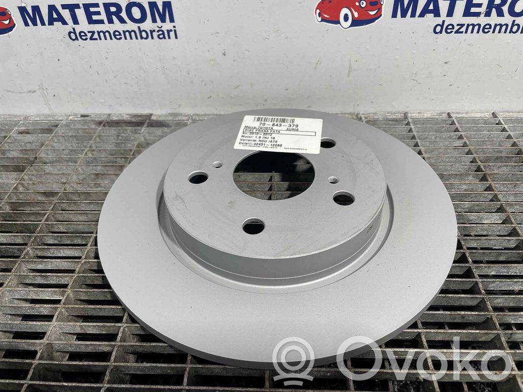 Toyota Auris 150 Tarcza hamulca tylnego