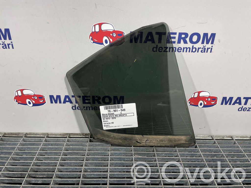Mazda 3 II Luna de la puerta trasera 