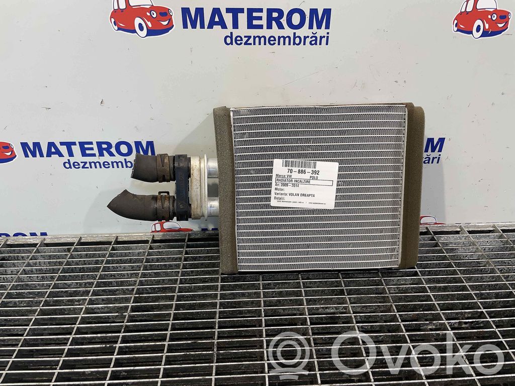 Volkswagen Polo V 6R Radiatore riscaldamento abitacolo 