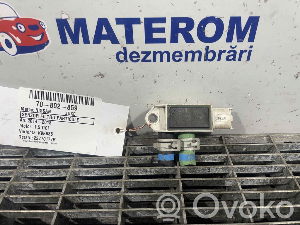 Nissan Juke I F15 Abgasdrucksensor Differenzdrucksensor 