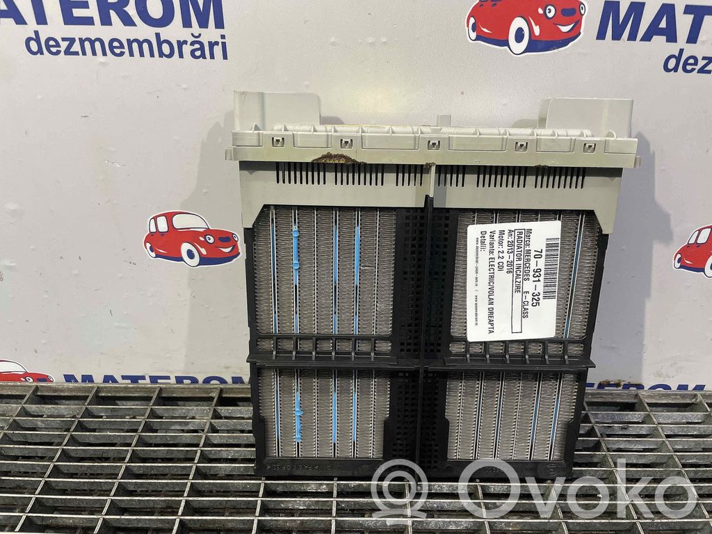 Mercedes-Benz E W212 Radiatore riscaldamento abitacolo