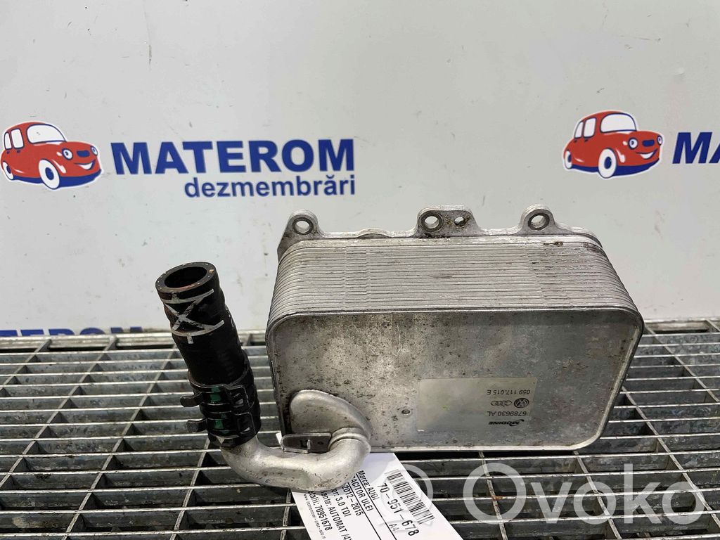 Moottoriöljyn jäähdytinlaite   059117015P