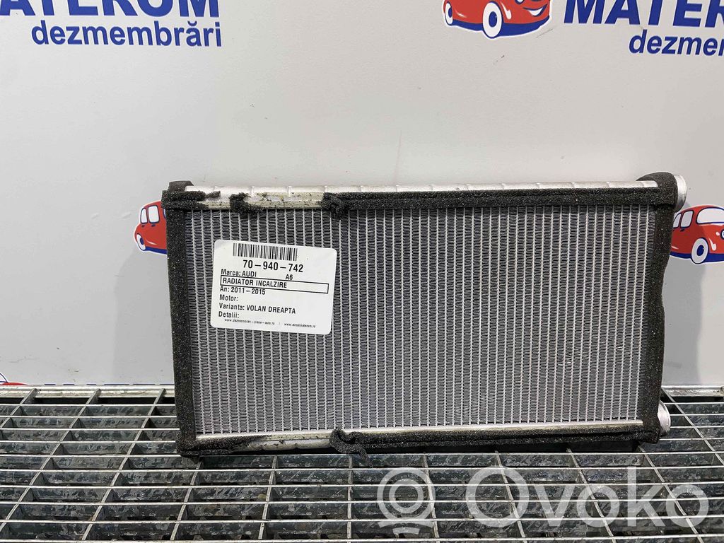 Audi A6 S6 C7 4G Radiatore riscaldamento abitacolo