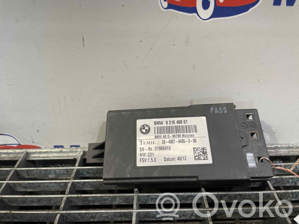 BMW 5 F10 F11 Modul comandă scaune 